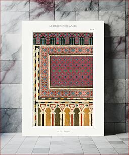 Πίνακας, Emile Prisses d’Avennes pattern, plate no. 79, La Decoration Arabe