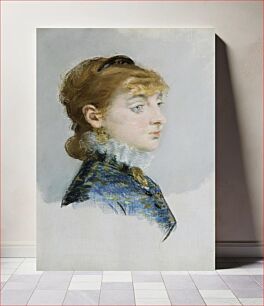 Πίνακας, Emilie-Louise Delabigne (1848–1910), Called Valtesse de la Bigne (1879) by Édouard Manet