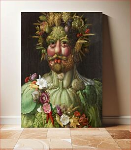 Πίνακας, Emperor Rudolf II as Vertumnus, the Roman god of the seasons, growth, plants and fruit