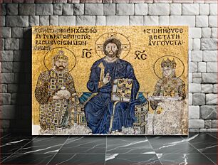 Πίνακας, Empress Zoe mosaic Hagia Sophia (11th-century)