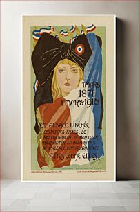 Πίνακας, En alsace libérée les petites filles, se restreignent de bon coeur pour hâter la déliverance de l''alsace encore annedéxe. faites comme elles (juliste), 1918, Béatrix Grognuz