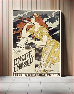 Πίνακας, Encre L. Marquet by Eugène Samuel Grasset