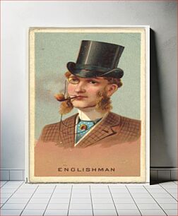 Πίνακας, Englishman, from World's Smokers series (N33) for Allen & Ginter Cigarettes