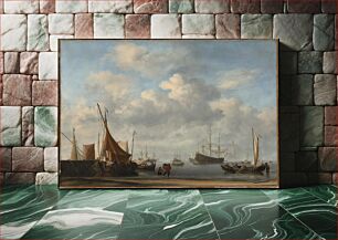 Πίνακας, Entrance to a Dutch Port