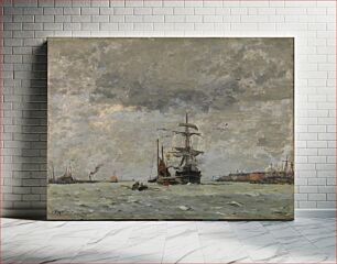 Πίνακας, Entrance to the Harbor, Henry Ward Ranger