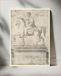 Πίνακας, Equestrian Statue of Marcus Aurelius, Marco Dente