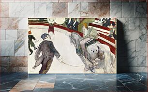 Πίνακας, Equestrienne (At the Cirque Fernando) (ca. 1887–1888) by Henri de Toulouse–Lautrec