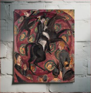 Πίνακας, Ernst Ludwig Kirchner's Circus Rider, Dancers with Castanets (1910–1914)