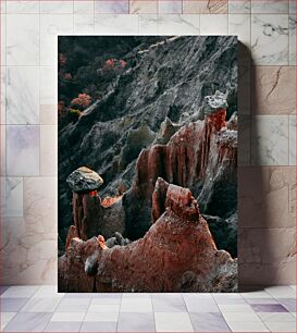 Πίνακας, Eroded Rock Formations Διαβρωμένοι βραχώδεις σχηματισμοί