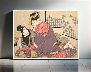 Πίνακας, Erotic Print by Utamaro Kitagawa (1754–1806)