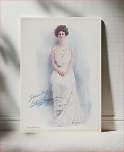 Πίνακας, Ethel Barrymore, from the Actresses series (T1), distributed by the American Tobacco Co. to promote Turkish Trophies Cigarettes issued by American Tobacco Company
