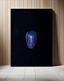 Πίνακας, Ethereal Jellyfish in the Deep Sea Αιθέρια μέδουσα στη βαθιά θάλασσα