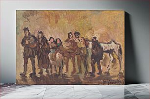 Πίνακας, Exiles by Cyprián Majerník
