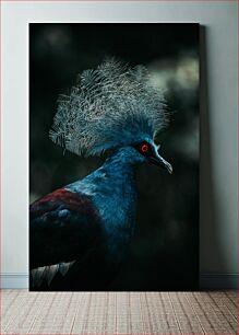 Πίνακας, Exotic Bird Portrait Εξωτικό Πορτρέτο Πουλί