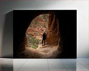Πίνακας, Exploring a Cave in the Desert Εξερευνώντας ένα Σπήλαιο στην Έρημο