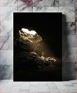 Πίνακας, Exploring a Cave Εξερευνώντας ένα Σπήλαιο