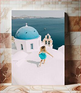 Πίνακας, Exploring Santorini Εξερευνώντας τη Σαντορίνη
