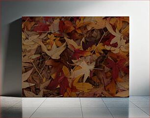 Πίνακας, Fallen Autumn Leaves Πεσμένα Φθινοπωρινά Φύλλα