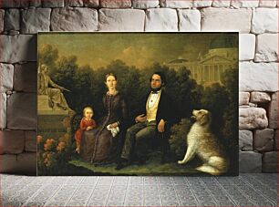 Πίνακας, Family Group before United States Capitol