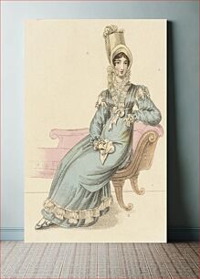 Πίνακας, Fashion Plate, 'Morning Dress' for 'La Belle Assemblée' by John Bell