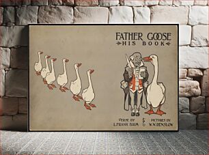 Πίνακας, Father Goose, his book, verse by L. Frank Baum, pictures by W. W. Denslow