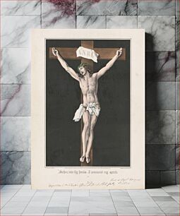 Πίνακας, Father, into thy hands I commend my spirit (1850) by N. Currier