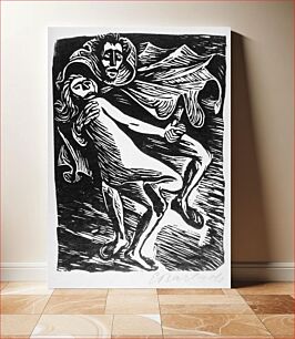 Πίνακας, Faust, dancing with the young witch by Ernst Barlach