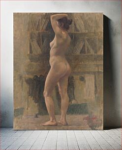Πίνακας, Female nude, Andor Borúth
