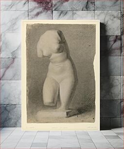 Πίνακας, Female Torso From a Plaster Cast (1840) by Daniel Huntington
