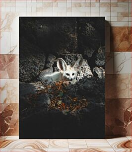 Πίνακας, Fennec Fox in its Natural Habitat Fennec Fox στο φυσικό της περιβάλλον