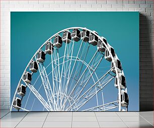 Πίνακας, Ferris Wheel against Clear Sky Ρόδα λούνα παρκ ενάντια στον καθαρό ουρανό