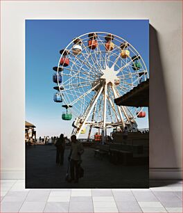 Πίνακας, Ferris Wheel at Sunset Ρόδα λούνα παρκ στο ηλιοβασίλεμα