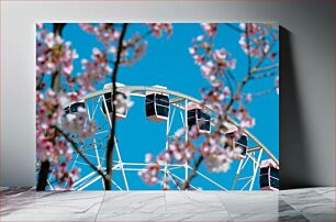 Πίνακας, Ferris Wheel with Cherry Blossoms Ρόδα λούνα παρκ με άνθη κερασιάς