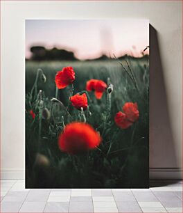 Πίνακας, Field of Red Poppies Πεδίο με κόκκινες παπαρούνες