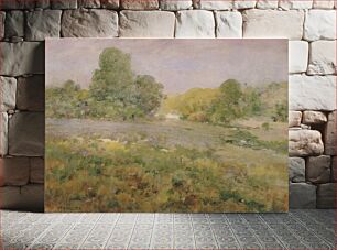 Πίνακας, Field of Varicolored Grasses in Late Summer (In the Virginia Hills), William Henry Holmes