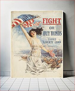 Πίνακας, Fight or buy bonds. Third Liberty Loan