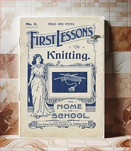 Πίνακας, First lessons in knitting for home or school