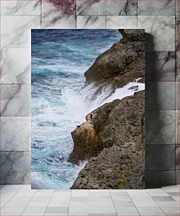 Πίνακας, Fishermen on Rocky Shore Ψαράδες στη βραχώδη ακτή