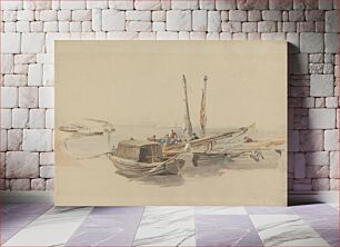 Πίνακας, Fishing Boats at Anchor