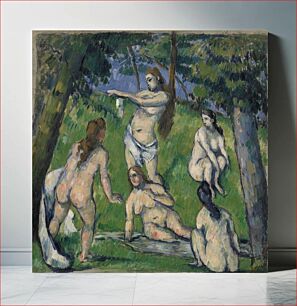 Πίνακας, Five Bathers (Cinq baigneuses) by Paul Cézanne
