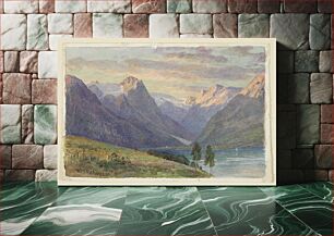 Πίνακας, Fjord in Norway, William Trost Richards