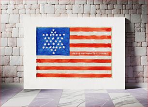 Πίνακας, Flag: Civil War (ca. 1936) by Edward Grant
