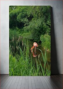 Πίνακας, Flamingo by the Pond Flamingo by the Pond