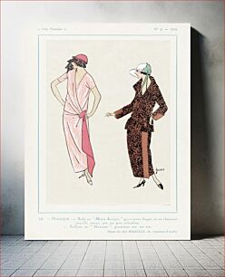 Πίνακας, Flapper dresses (1923) published in Très Parisie