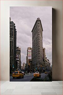 Πίνακας, Flatiron Building in New York City Κτήριο Flatiron στη Νέα Υόρκη