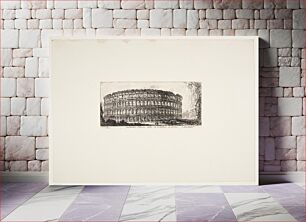 Πίνακας, Flavian amphitheater, called the Colosseum, in Rome by Giovanni Battista Piranesi