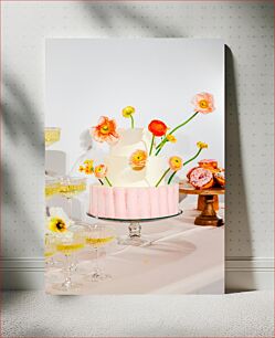 Πίνακας, Floral Cake and Pastries Floral κέικ και αρτοσκευάσματα