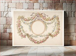 Πίνακας, Floral Swags Framing an Empty Oval