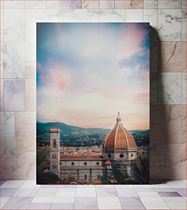 Πίνακας, Florence Cathedral View Θέα στον καθεδρικό ναό της Φλωρεντίας
