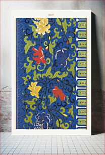 Πίνακας, Flower pattern, Examples of Chinese Ornament selected from objects in the South Kensington Museum and other collections by Owen Jones